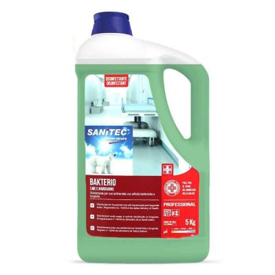 Bakterio disinfettante al lime e mandarino battericida e fungicida Sanitec 5 L