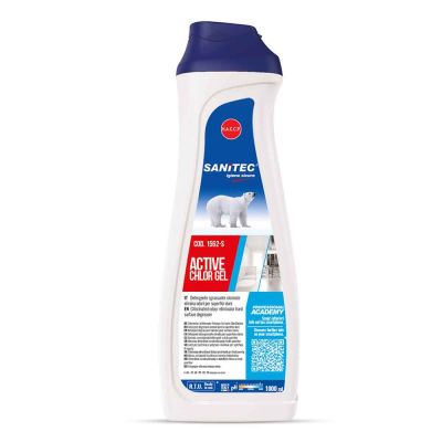 Active Chlor Gel detergente con cloro attivo Sanitec 1 L