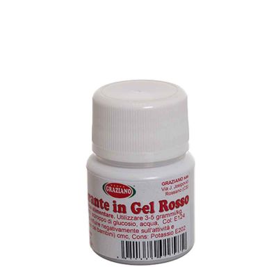 Colorante in gel concentrato per alimenti rosso 20 g