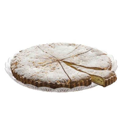 Vassoio da pasticceria Stella Ø33 cm con dolce fatto in casa