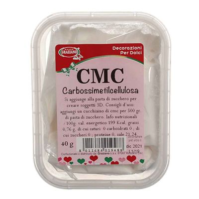 CMC carbossimetilcellulosa in polvere 40 g Graziano