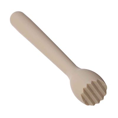 Pestello per cocktail con punte in plastica beige