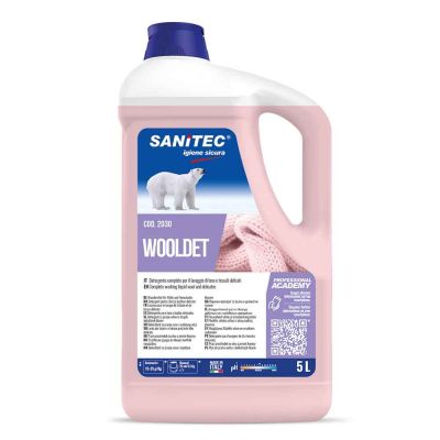 Wooldet detergente completo lana e delicati per lavatrice Sanitec 5 L