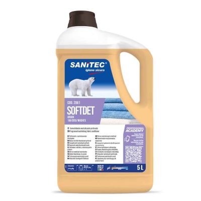 Softdet Argan ammorbidente profumato per lavatrice Sanitec 5 L