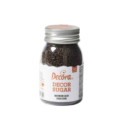 Codette di zucchero color cacao per decorazioni 90 g Decora