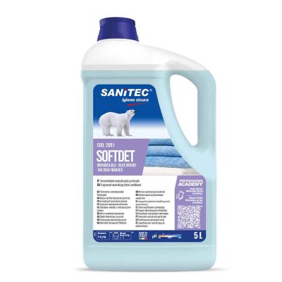 Softdet Orchidea Blu ammorbidente profumato per lavatrice Sanitec 5 L