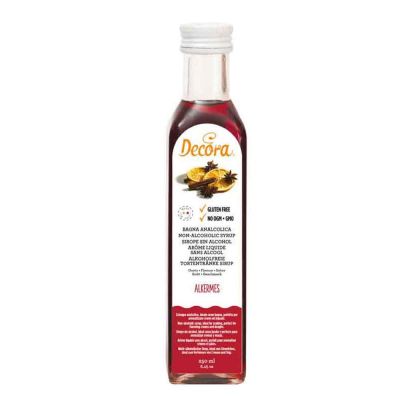 Bagna per dolci analcolica gusto Alkermes 250 ml