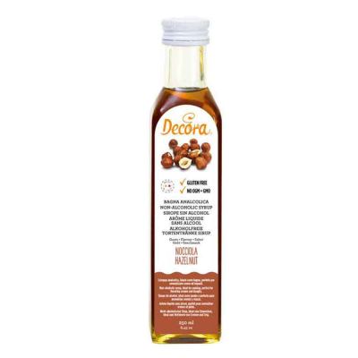 Bagna per dolci analcolica gusto Nocciola 250 ml