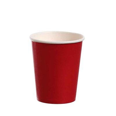 Bicchieri di cartoncino rosso Dopla Party 240ml