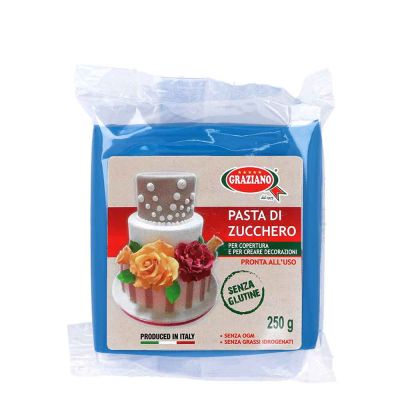 Pasta di zucchero blu 250 g