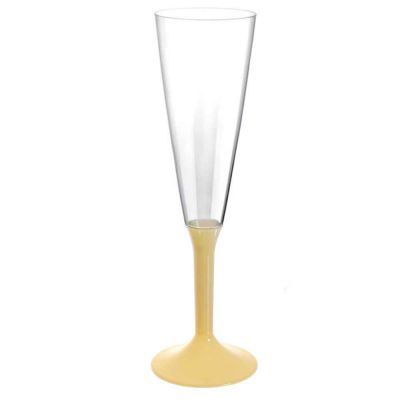 Calici Flute riutilizzabili in plastica champagne 160ml