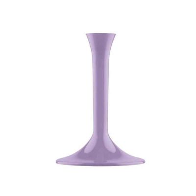 20 Gambo lilla lungo per calice flute
