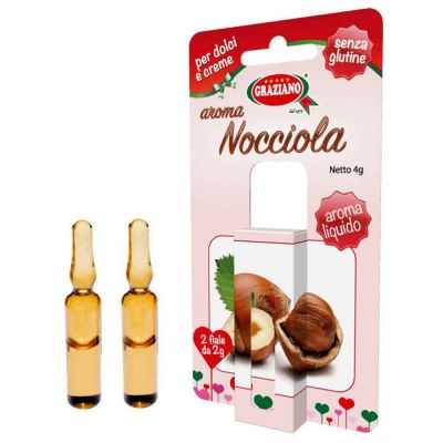 Aroma liquido per dolci gusto Nocciola 4g 2 fialette