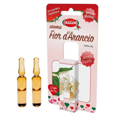 Aroma liquido per dolci gusto Fiori d'Arancio 4g 2 fialette