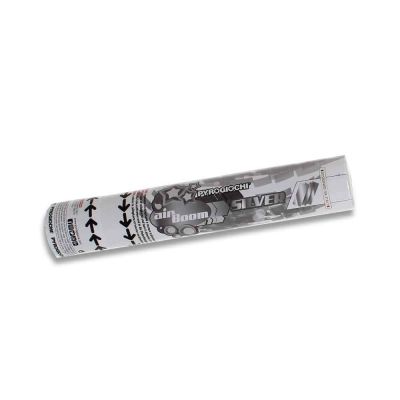 Tubo sparacoriandoli ad aria compressa Pyrogiochi Air Boom 60 cm Argento