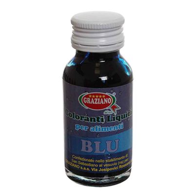 Colorante liquido concentrato per alimenti blu 35 g