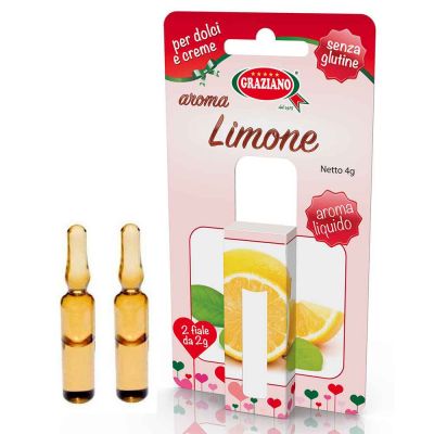 Aroma liquido per dolci gusto Limone 4g 2 fialette