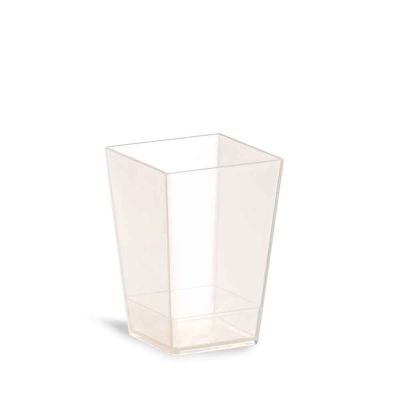 Bicchierini monoporzione Kubik 60ml in PLA compostabile