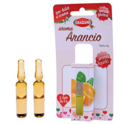 Aroma liquido per dolci gusto Arancio 4g 2 fialette