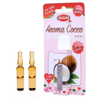 Aroma liquido per dolci gusto Cocco 4g 2 fialette