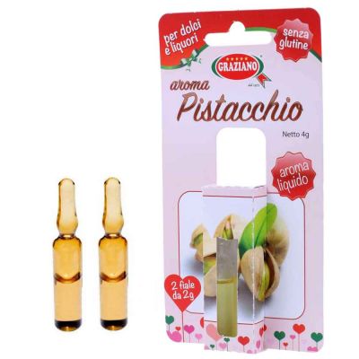 Aroma liquido per dolci gusto Pistacchio 4g 2 fialette