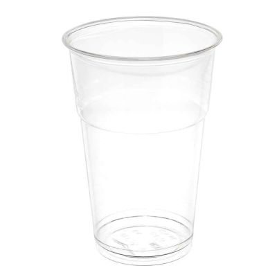 50 Bicchieri Kristal monouso in plastica PET trasparente 575ml