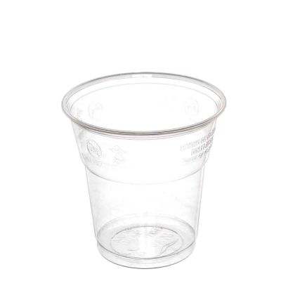 Bicchieri Kristal monouso infrangibile in plastica PET trasparente 200cc per birra e cocktails