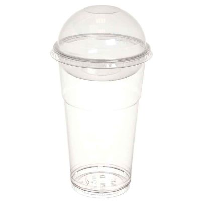 Bicchieri Kristal grandi 650ml coperchio chiuso con inserto