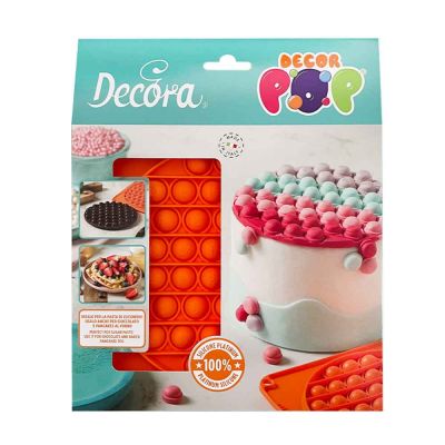 Stampo antiaderente in silicone Decorpop cerchio 18,5x17cm Decora