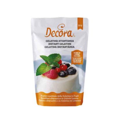 Gelatina istantanea in polvere Decora 30 g  