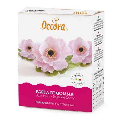 Pasta di gomma per fiori 3D e modelling pronta all'uso 200 g Decora