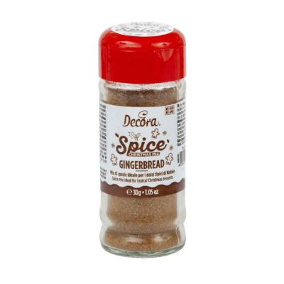 Mix di spezie per dolci natalizi Spice Pan di Zenzero 30 g Decora