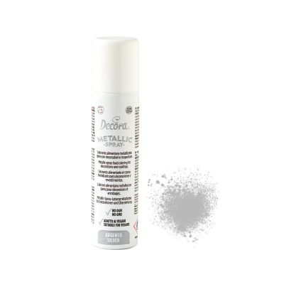 Colorante spray argento metallizzato 75ml