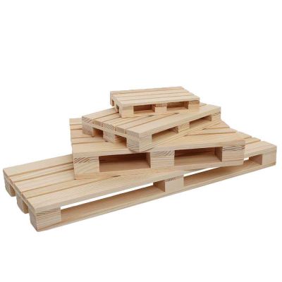 Mini pallet bancale di legno tagliere per servizio o esposizione