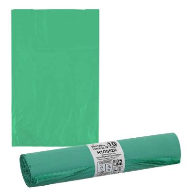 10 Sacchi compostabili biodegradabili per raccolta umido Bio Line 90 x 120 cm