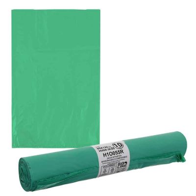 10 Sacchi compostabili biodegradabili per raccolta umido Bio Line 95 x 120 cm