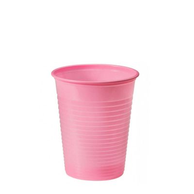 Bicchieri di plastica colorati DOpla Colors 200cc rosa