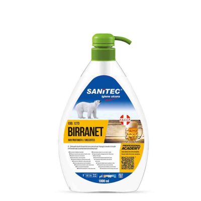 Birranet sapone per piatti Sanitec 1 L