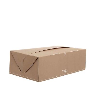 50 Contenitori take away in cartoncino e PE 1850 ml 22x12xh7cm