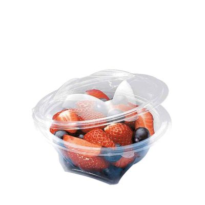 Contenitore per asporto in plastica Standipack con coperchio da 700ml