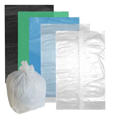 20 Sacchetti immondizia in plastica HDPE 50 x 60 cm