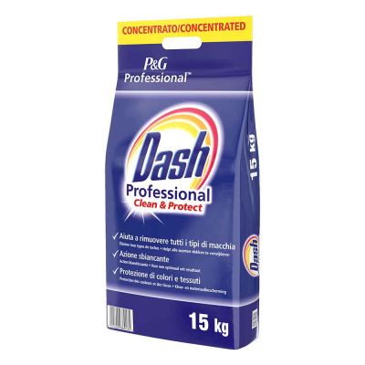 Dash detersivo in polvere professionale ad uso industriale Clean & Protect 15 kg