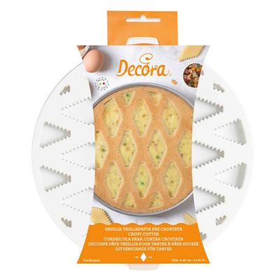 Griglia Tagliapasta per crostata e pastiera in plastica tonda Ø30cm