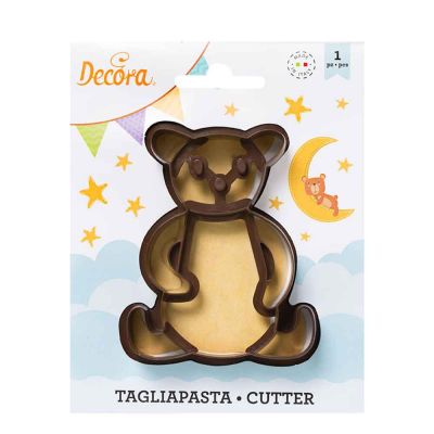 Cutter Tagliapasta in plastica marrone Orsacchiotto