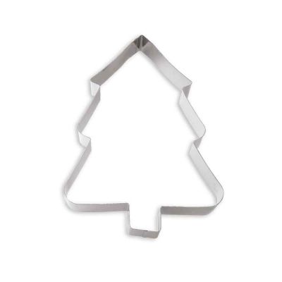 Sagoma inox albero Natale 