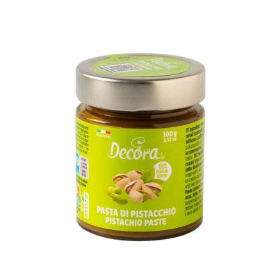 Aroma in pasta concentrata per dolci gusto Pistacchio 100 g Decora