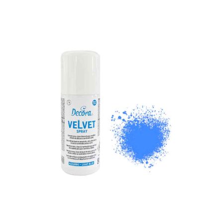 Colorante spray velvet azzurro 100ml