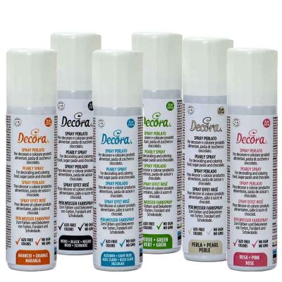 Colorante alimentare Spray ARGENTO METALLIZZATO - per Dolci e Torte - 75ml