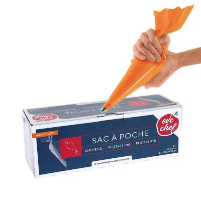 Sac a poche tasca da pasticcere resistenti in rotolo 46x23cm medie