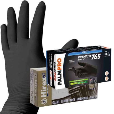 Guanti nitrile nero Icoguanti Hirex NT 